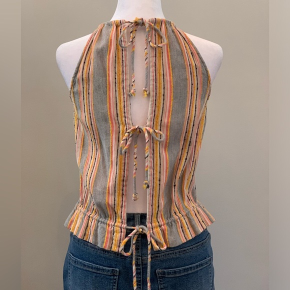 Open Back Halter Top - Picture 2 of 7